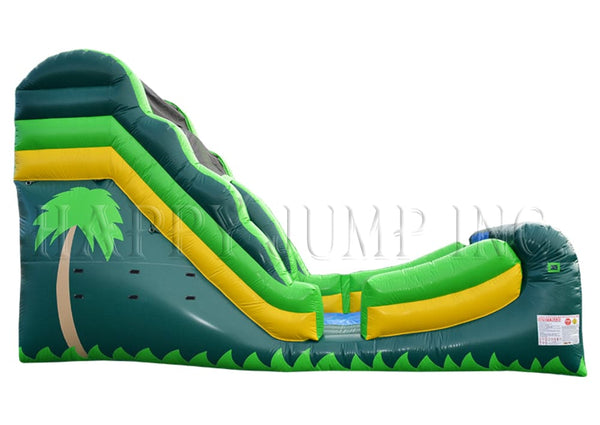 16' Wet and Dry Slide - Tropical Theme - WS4112
