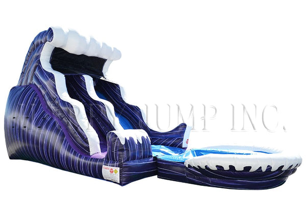 Purple Tantrum (18' Double Drop Water Slide) - WS4126