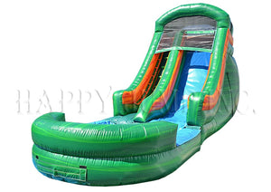 16' Green Magic Water Slide - WS8217