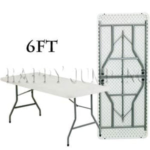 Comseat-Plastic Rectangular Folding Table - AC9204