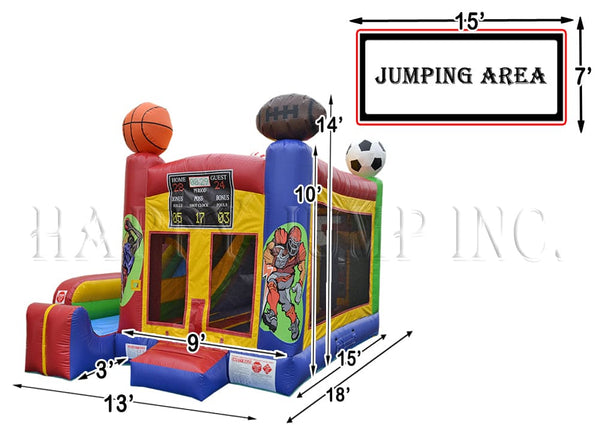 5x Jump & Splash Sport - CO2324