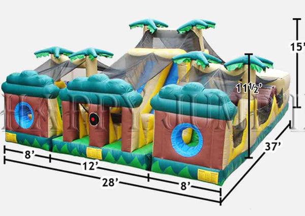 3 Piece Tropical Obstacle Course - IG5212