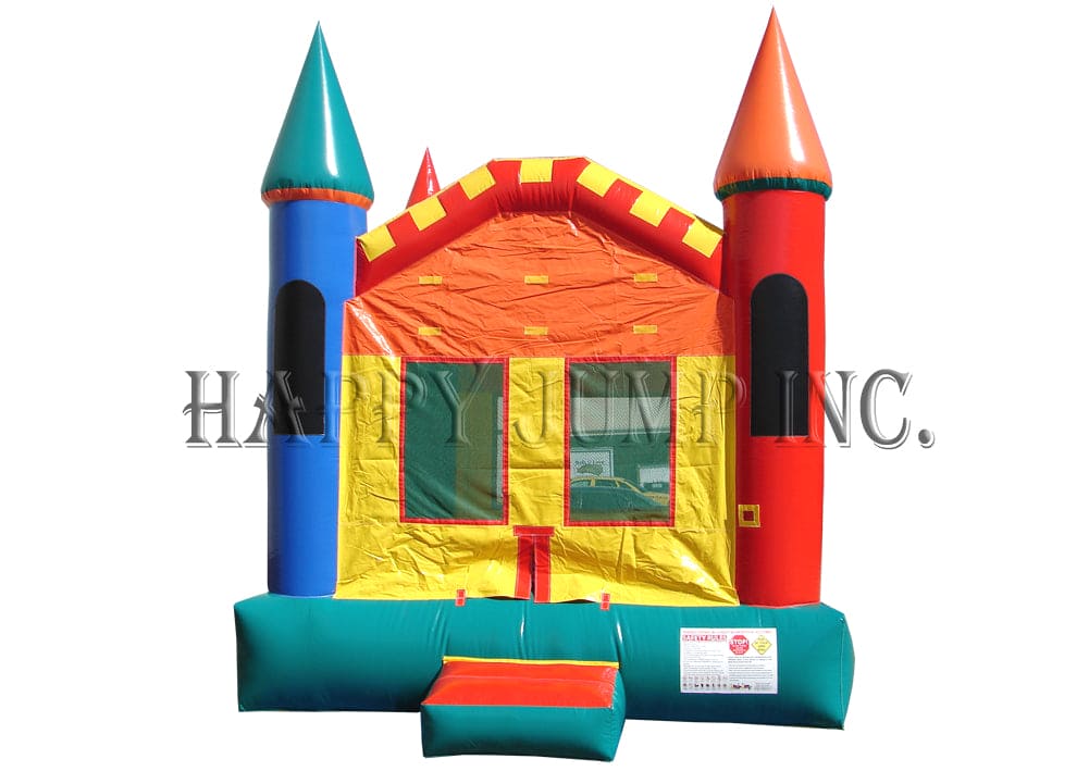 Colorful Castle Bounce House 13x13 – Happy Jump - Happy Jump