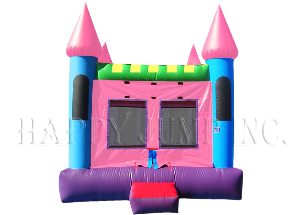 Pink Castle 2 Bounce House - MN1105