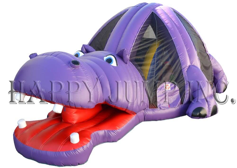 Hippo Inflatable Obstacle Course for Sale - Happy Jump